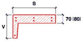 L-shape supporting stair L90 (rectangular) - Durable floors Cidemat
